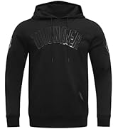 Pro Standard Mens NBA Classic Triple Black Pull Over Hoodie