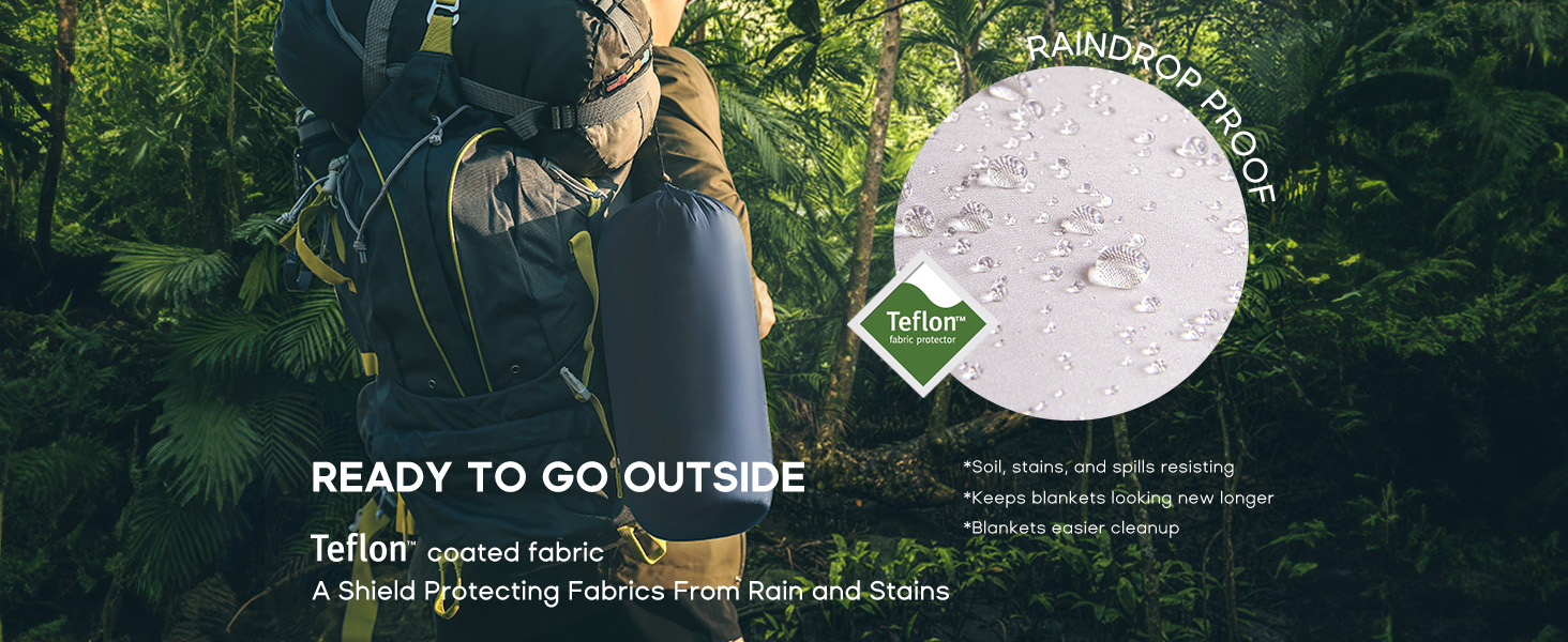 SONIVE Camping Blanket Ultralight Multifunctional Warm Travel Outdoor Blanket waterproof blanket