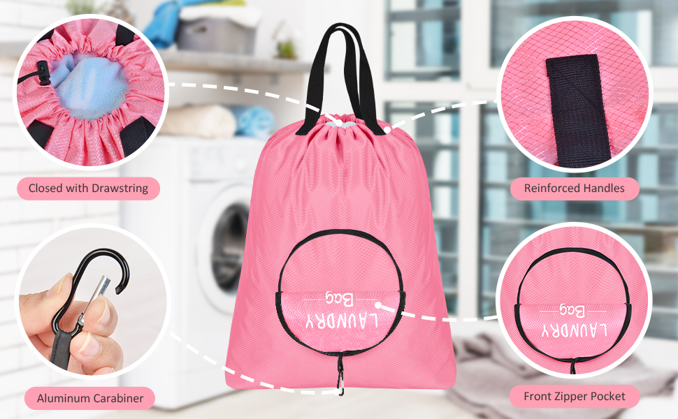 laundry bag with handle