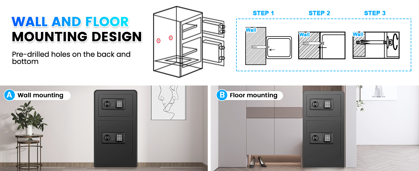 Large Fireproof Safe Box for HOME USE