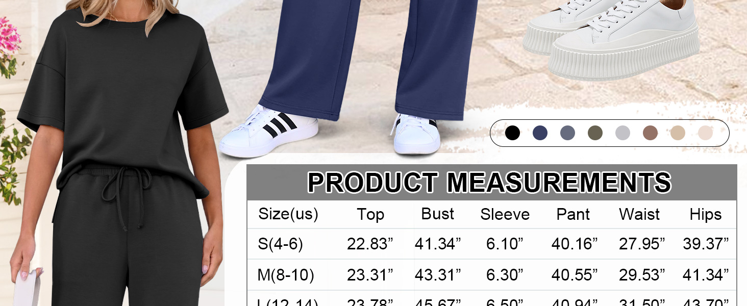 Women's Summer Matching Lounge Sets