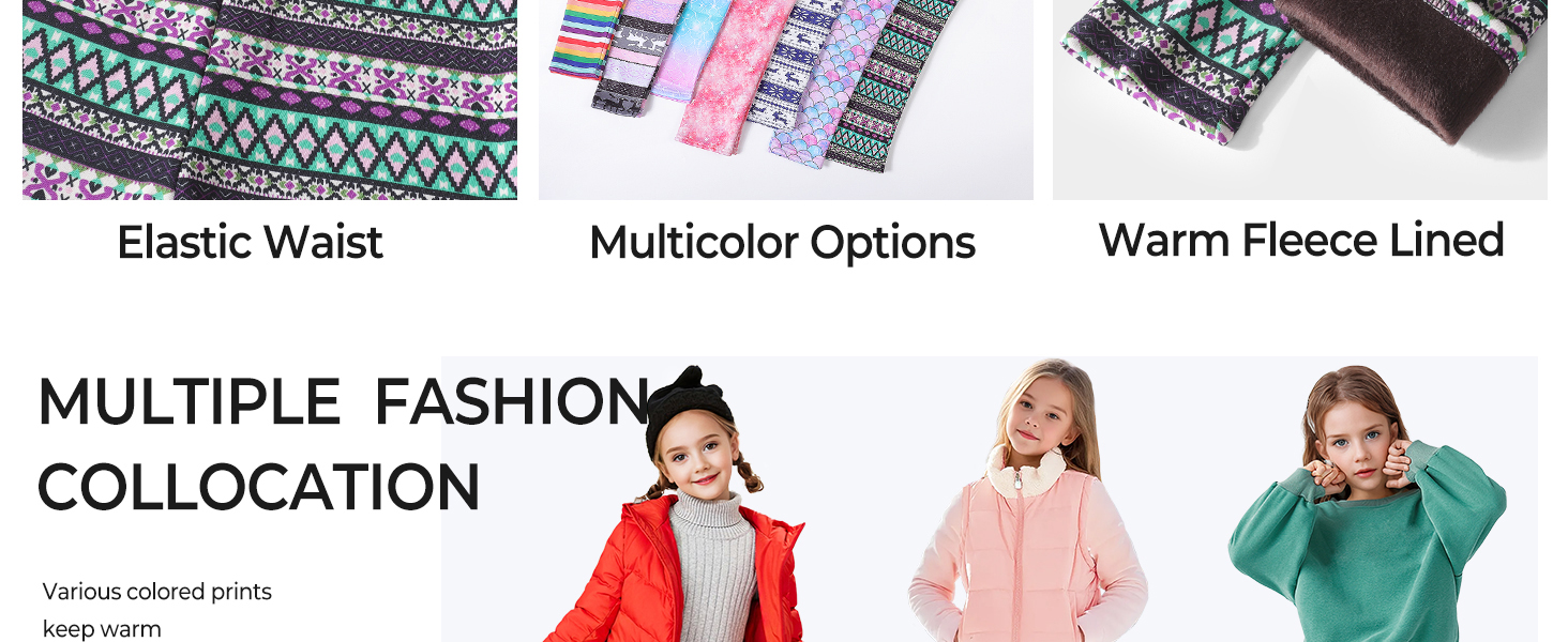 girls winter leggings