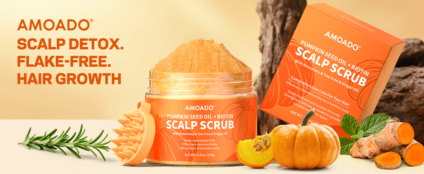 exfoliating scalp scrub