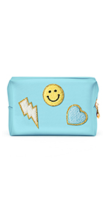 Preppy Patch Cosmetic Toiletry Bag