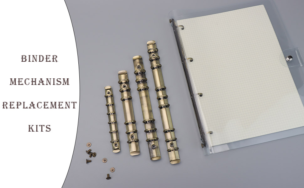 2PCS 9Ring Binder Mechanisms B5 Notebook Mechansim