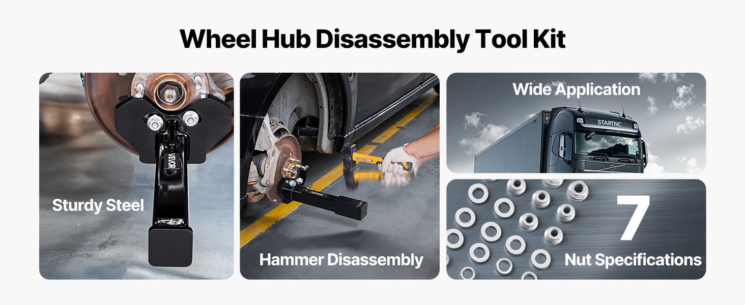 wheel bearing hub removal tool