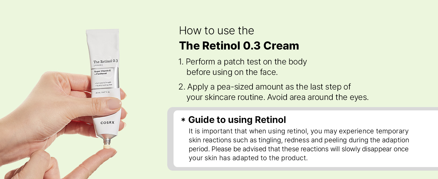 how to use skin reactions caution guide adaption disappear cream daily professional derma skincare