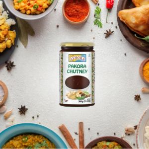 Ashoka Chutney Pakora onion, garlic, ginger, green chillies, coriander, cumin, spices