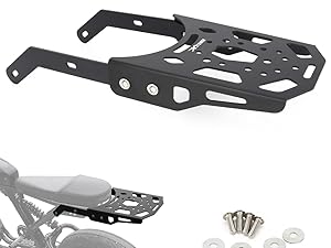 Amazon.com: Xitomer Motorcycle Luggage Rear Rack Fit for