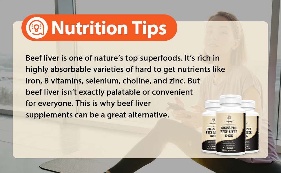 beef liver capsules