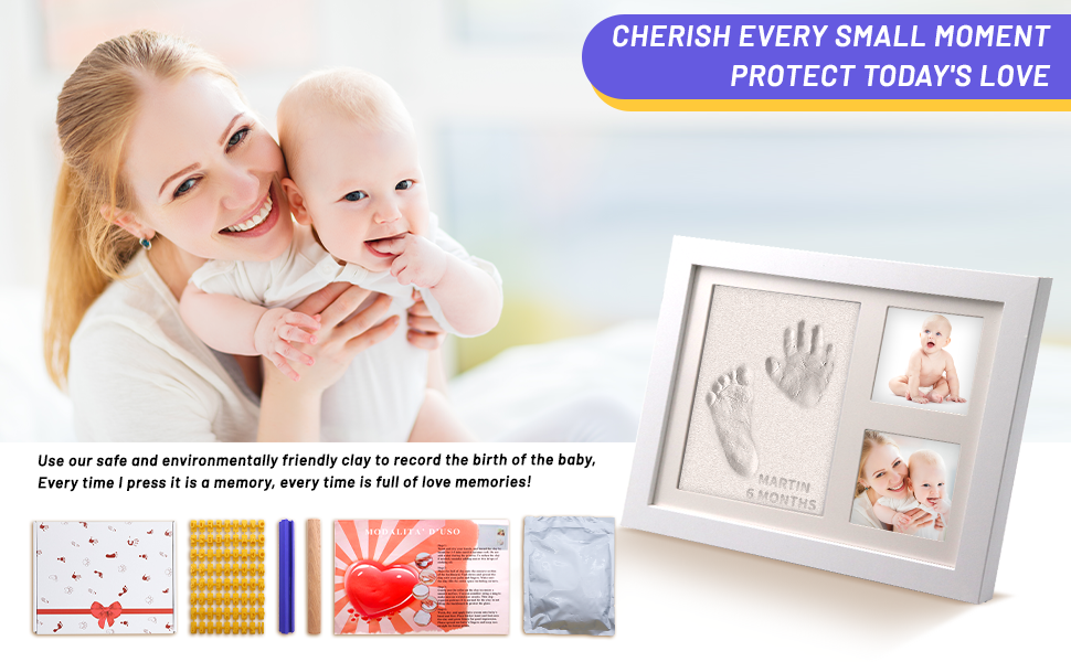 Baby Abdruck Hand Und Fuß Set