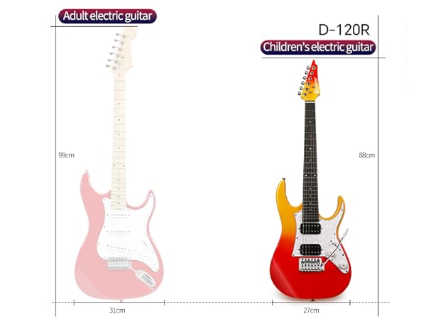 ギター Pocket Guitar Amazon.com: Bullfighter 34 Inch Kids Mini Strat Electric