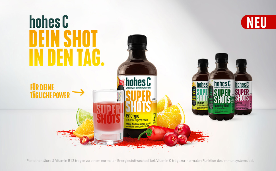 Hohes C Super Shots Energie, 12 x 330ml : Amazon.de: Lebensmittel ... Hohes C Super Shots Energie, 12 x 330ml : Amazon.de: Lebensmittel ...