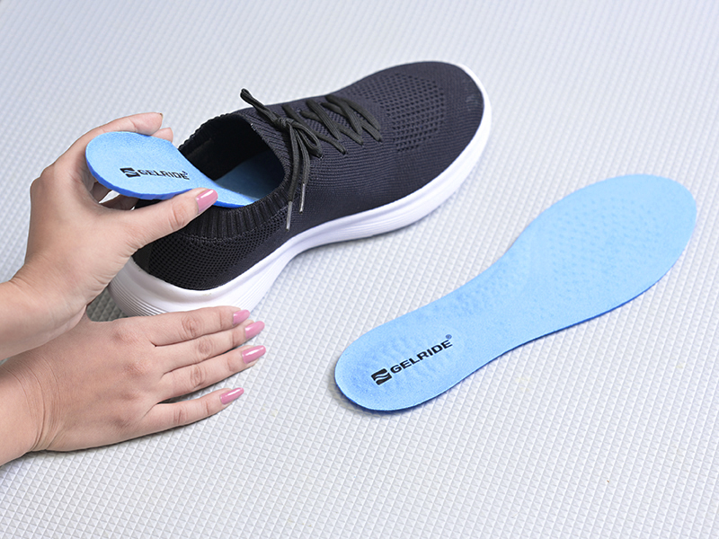 GELRIDE FeatherLite Gel Insoles Pair for Walking, Running, Sports