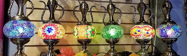 Aladdin Mosaic Lamps