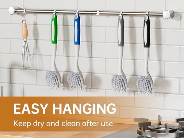 hanging dish brush