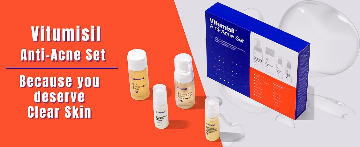 acne treatment set