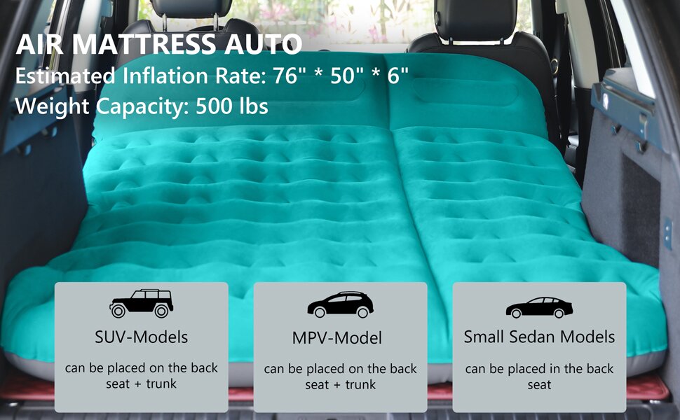 Matelas gonflable de voiture – Fit Super-Humain