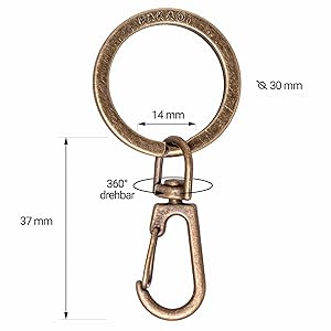 PAKADI Karabiner Mini Anhänger