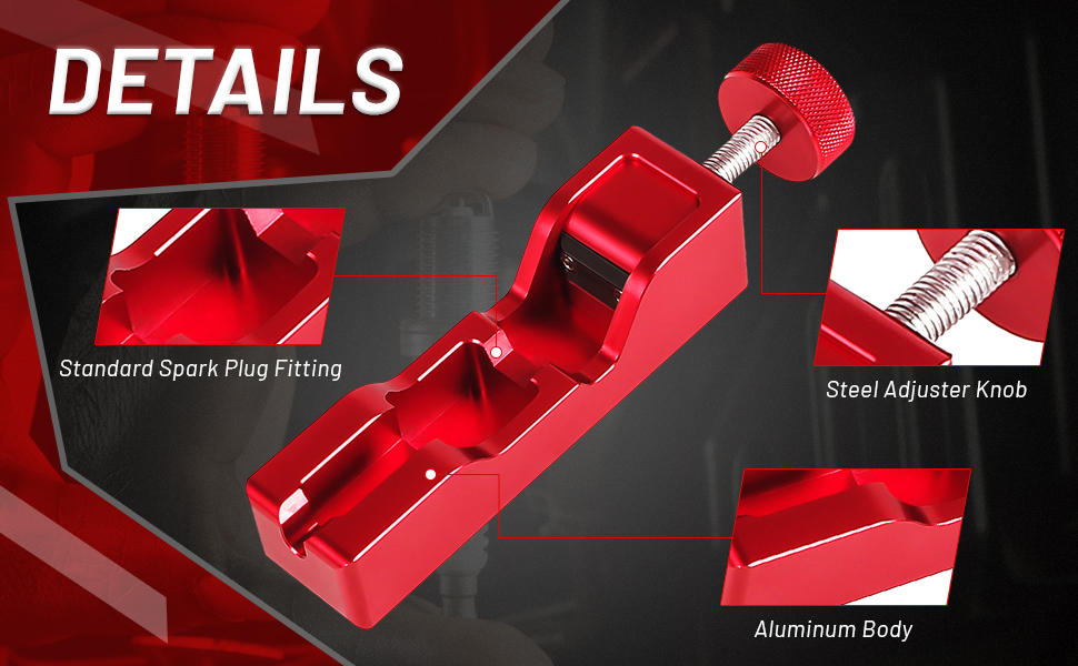 Endxedo Universal Spark Plug Gap Tool Spark Plugs Gapper