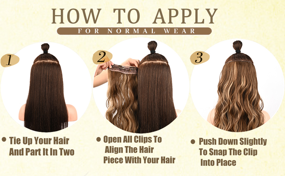 How To Use The Hair Extensions