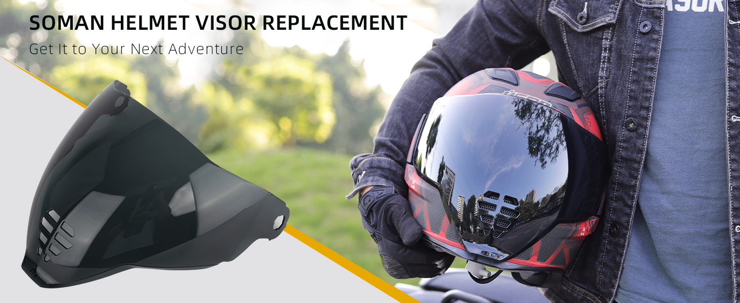 ICON Airflite Helmet Visor Face Shield, Icon Airflite