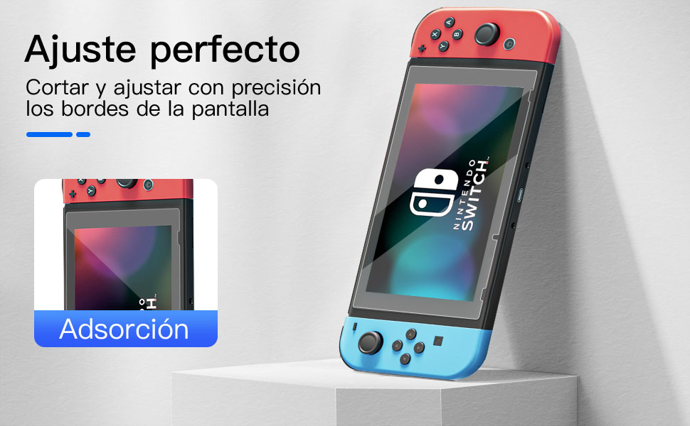 Nintendo Switch Protetor de ecrã de vidro temperado