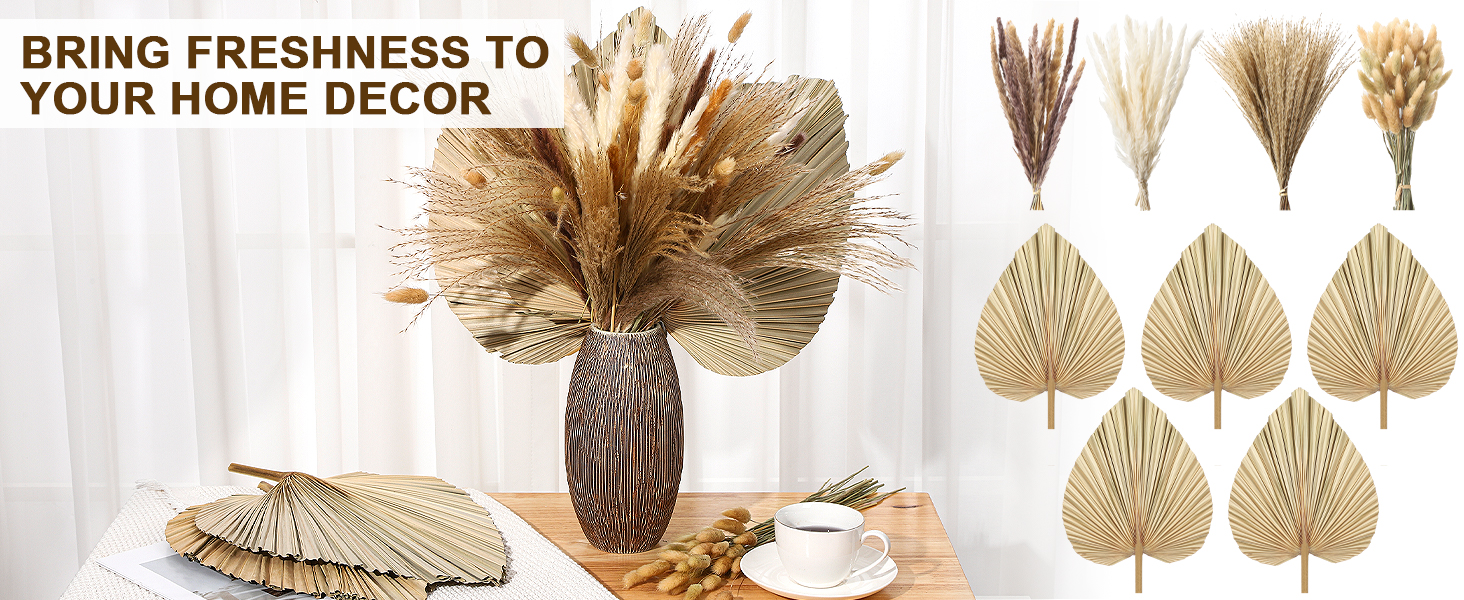 Dried Pampas Grass Decor