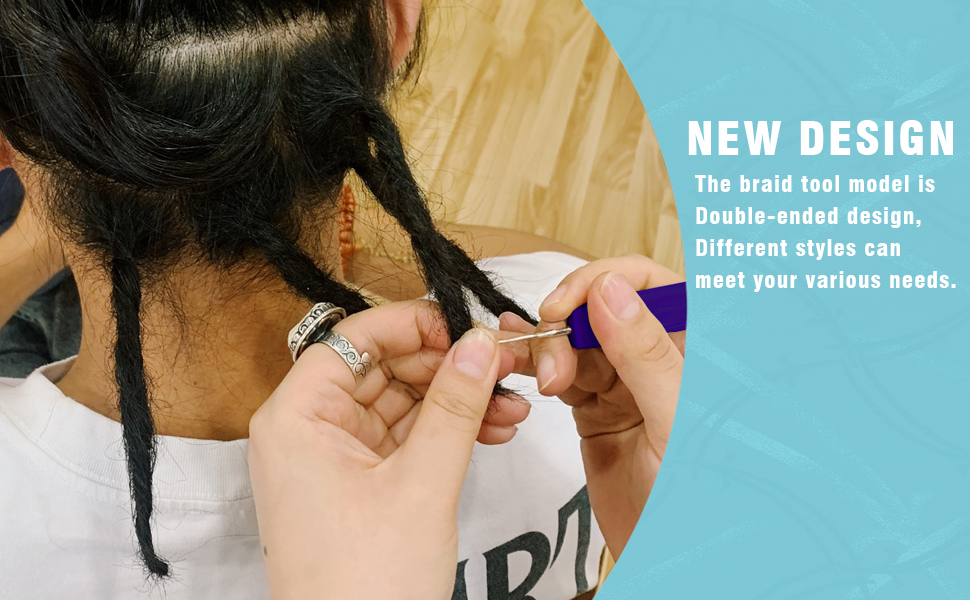 Dreadlock Crochet Hook Tool,Braid Hair Dreadlocks Needle