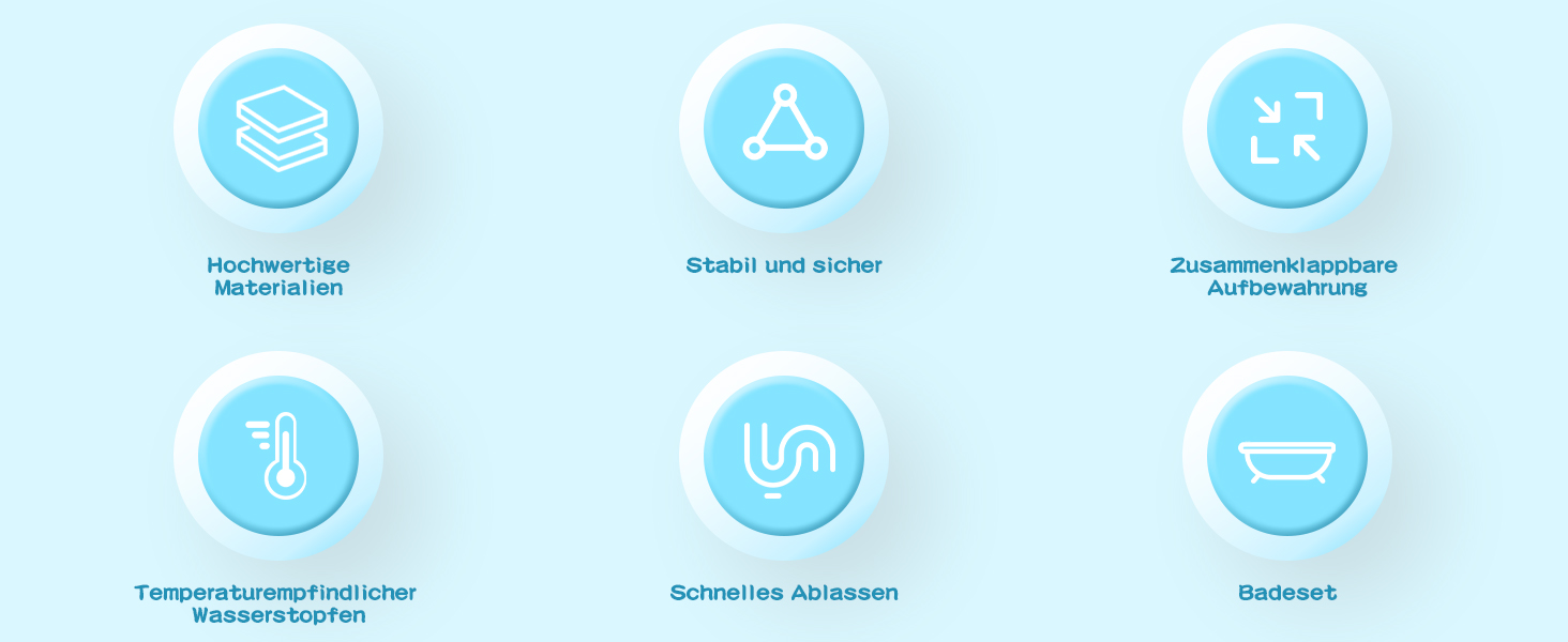 Baby Badewanne mit Gestell