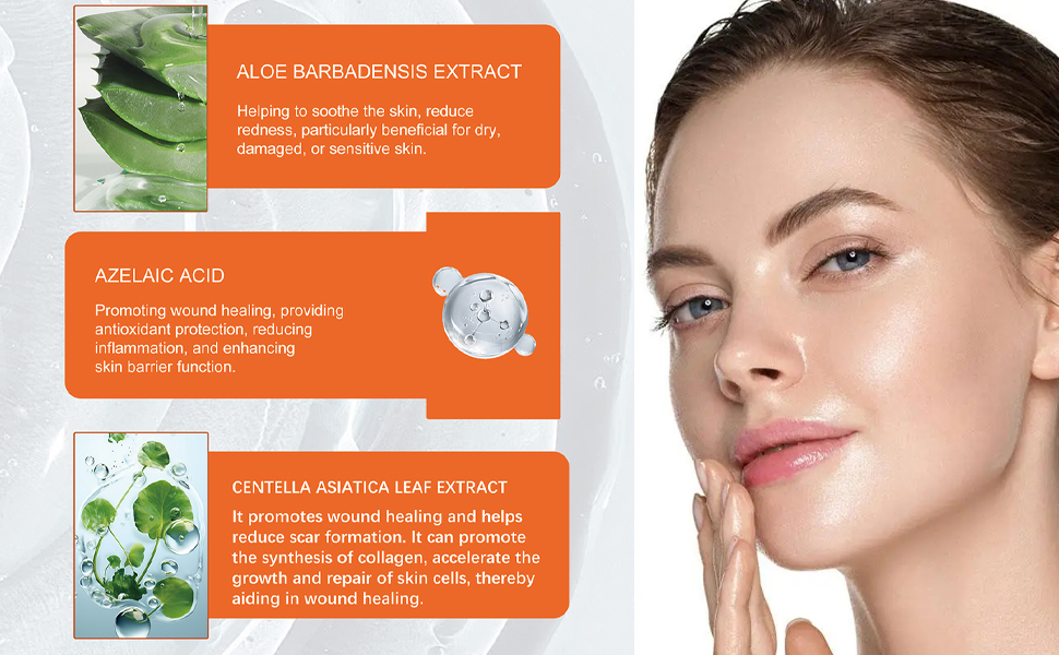 Azelaic Acid Acne Cream With Aloe Extract