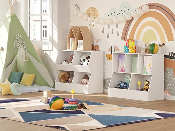 置物 BABIES Amazon.com: ZICOTO Decorative Kids Bookshelf - Modern