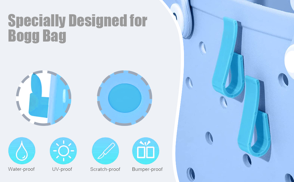 5PCS Hooks Accessories for Bogg Bags, Insert Charm Cutie Cup Holder Connector Key