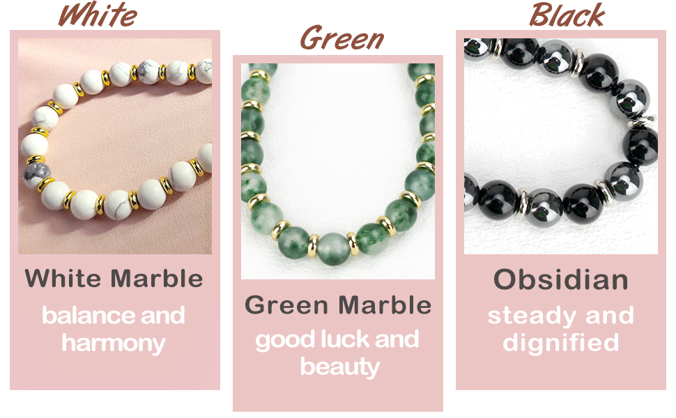 Marble Beaded Phone Wrist Strap