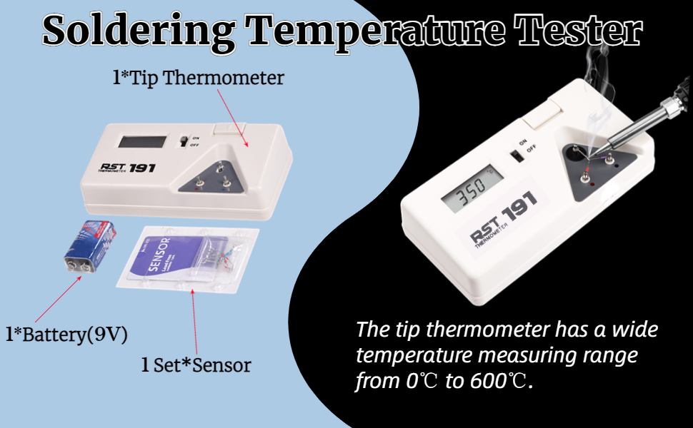 191 Soldering Temperature Tester Electrical Soldering Iron Tip