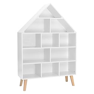 WOLTU Libreria Scaffale Bambini Per Libri Giocattoli Portalibri Multistrato 11 1