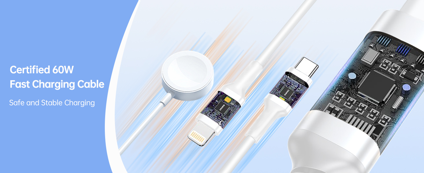 Apple Watch Charging,Charger Power 30 watts Fast Charging