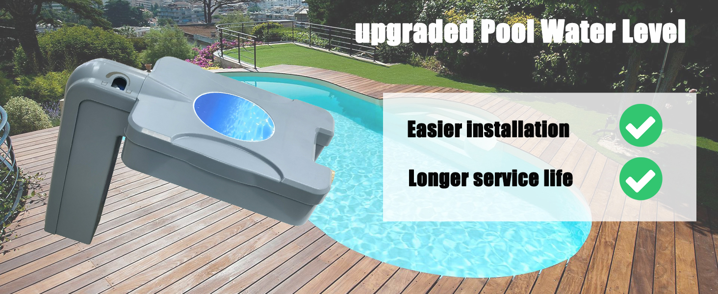 Fxsmgdy Pool Water Leveler Auto Fill, Automatic Pool Filler,Pool Autofill, Pool/Spa