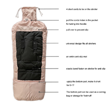 stroller footmuff