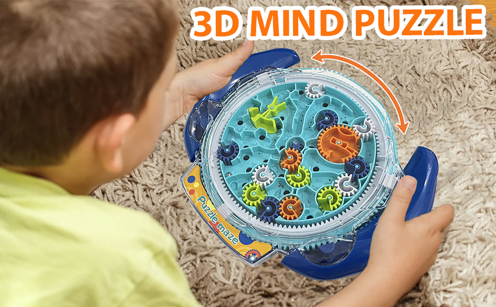 3d mind puzzle game for kids
