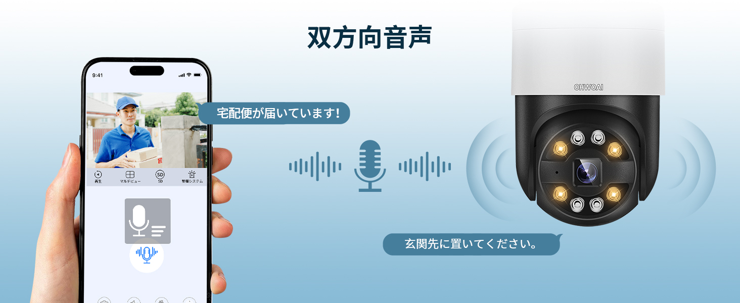 有線防犯カメラ