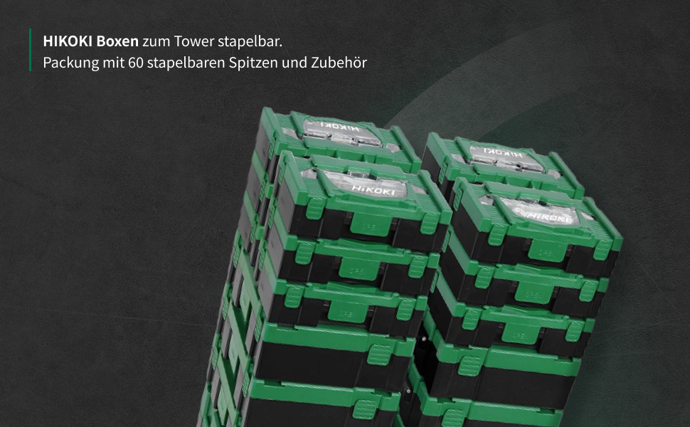 HiKOKI 60-teiliger Bit-Satz (BOX II) - Vielseitiges
