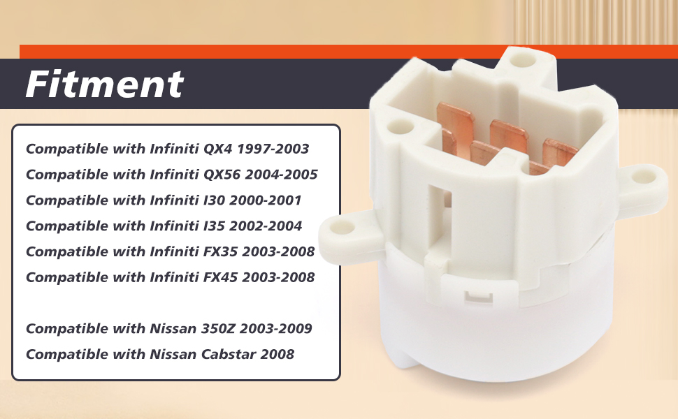 Mhrxusd 2011825 Ignition Starter Switch Replacement for Infiniti Fx35 Fx45 I30 I35