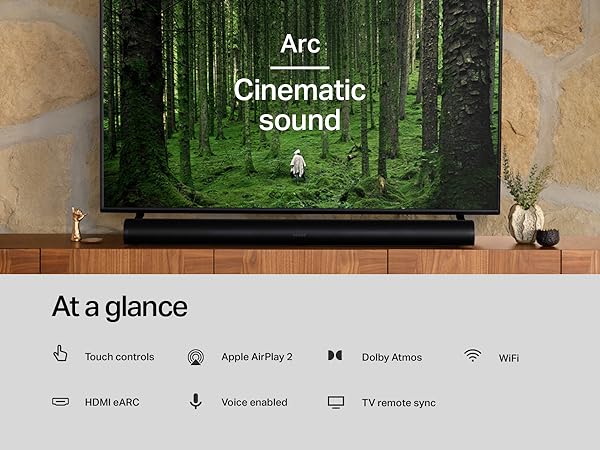 Sonos Arc - The Premium Hdmi Soundbar with Dolby Atmos
