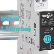 16A Smart WiFi Circuit Breaker with Energy Monitor