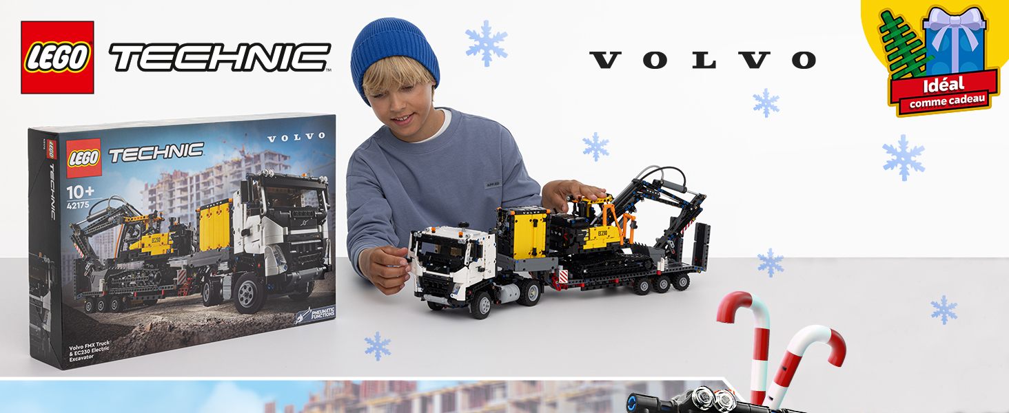 lego technic pelleteuse camion promo
