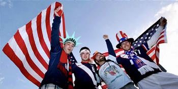 American US Bunting Flags