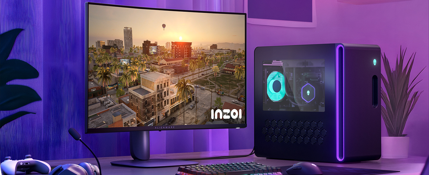 DELL Alienware 32 AW3225DM, QHD (2560x1440), 1500R Incurvé, 180Hz, VA, 1ms 5 M