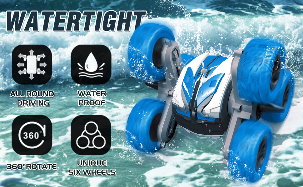 amphibious remote control car