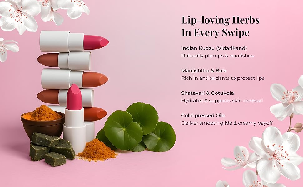 Lip loving herbs in every swipe